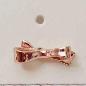 Kate Spade Rose Gold Tone Bow Earring SINGLE Replacement  Signed Post Back